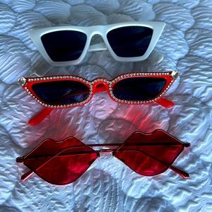 Party sunglasses- 2 &3 still available